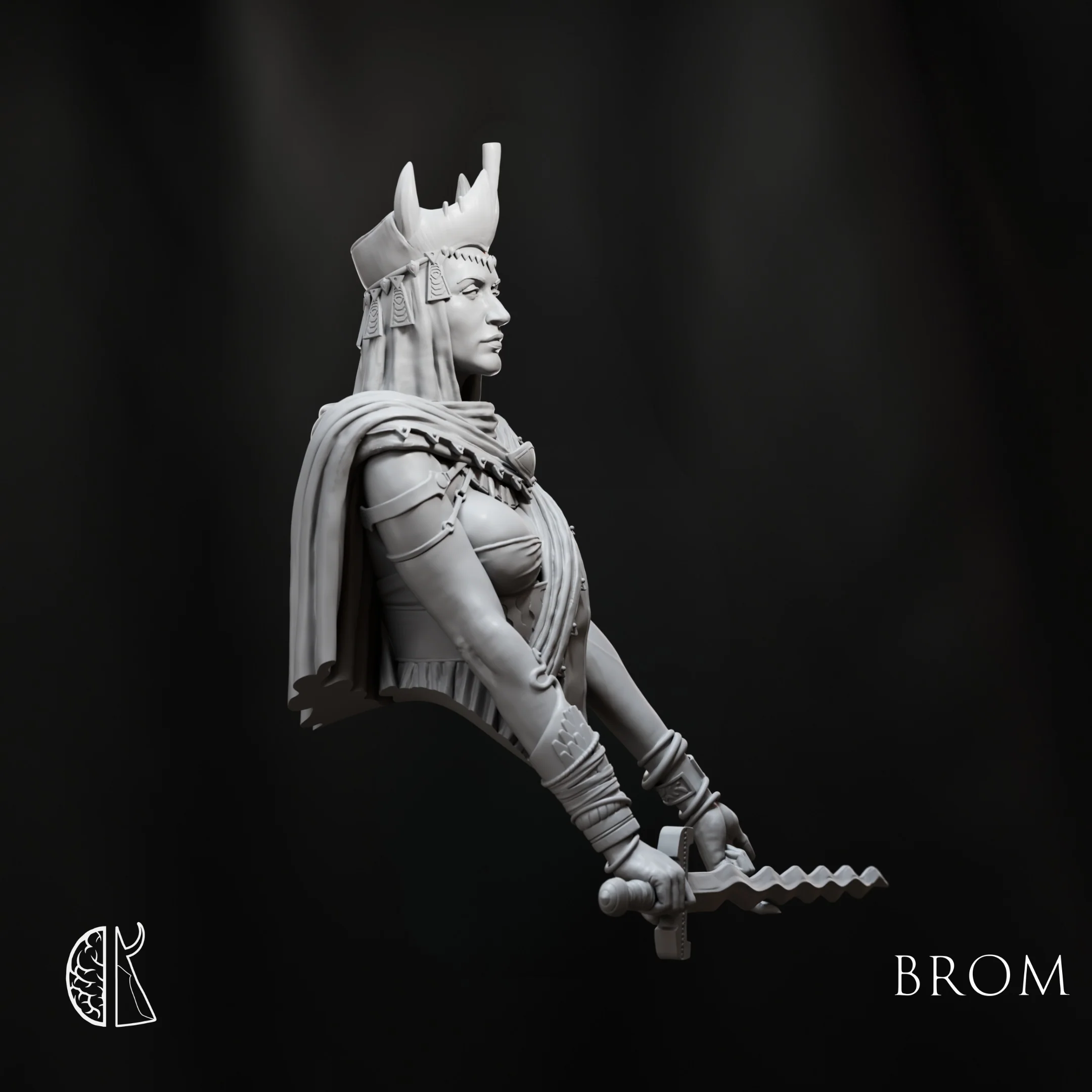 Brom: Queen Ghoul Academic Bust - Image 3