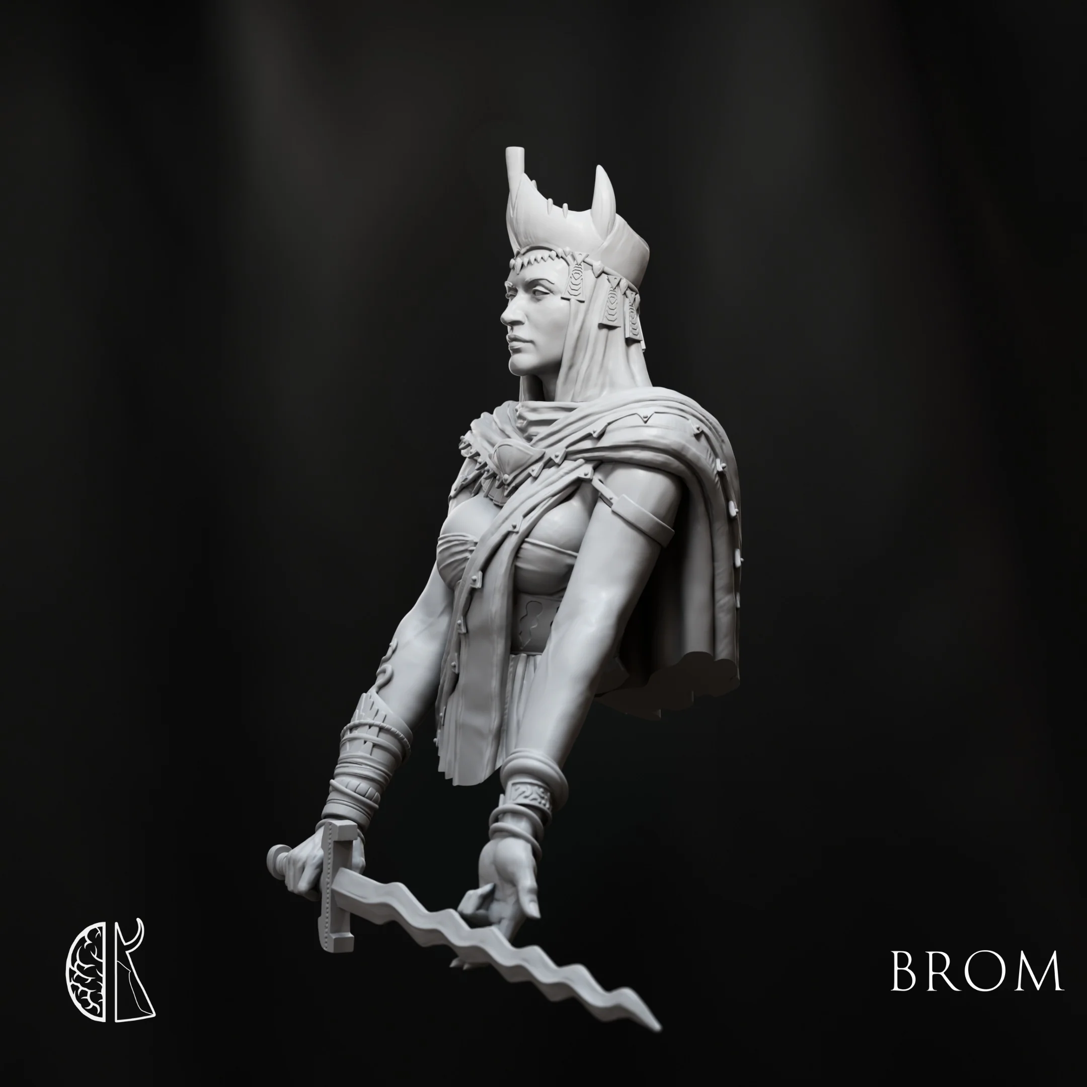 Brom: Queen Ghoul Academic Bust - Image 4