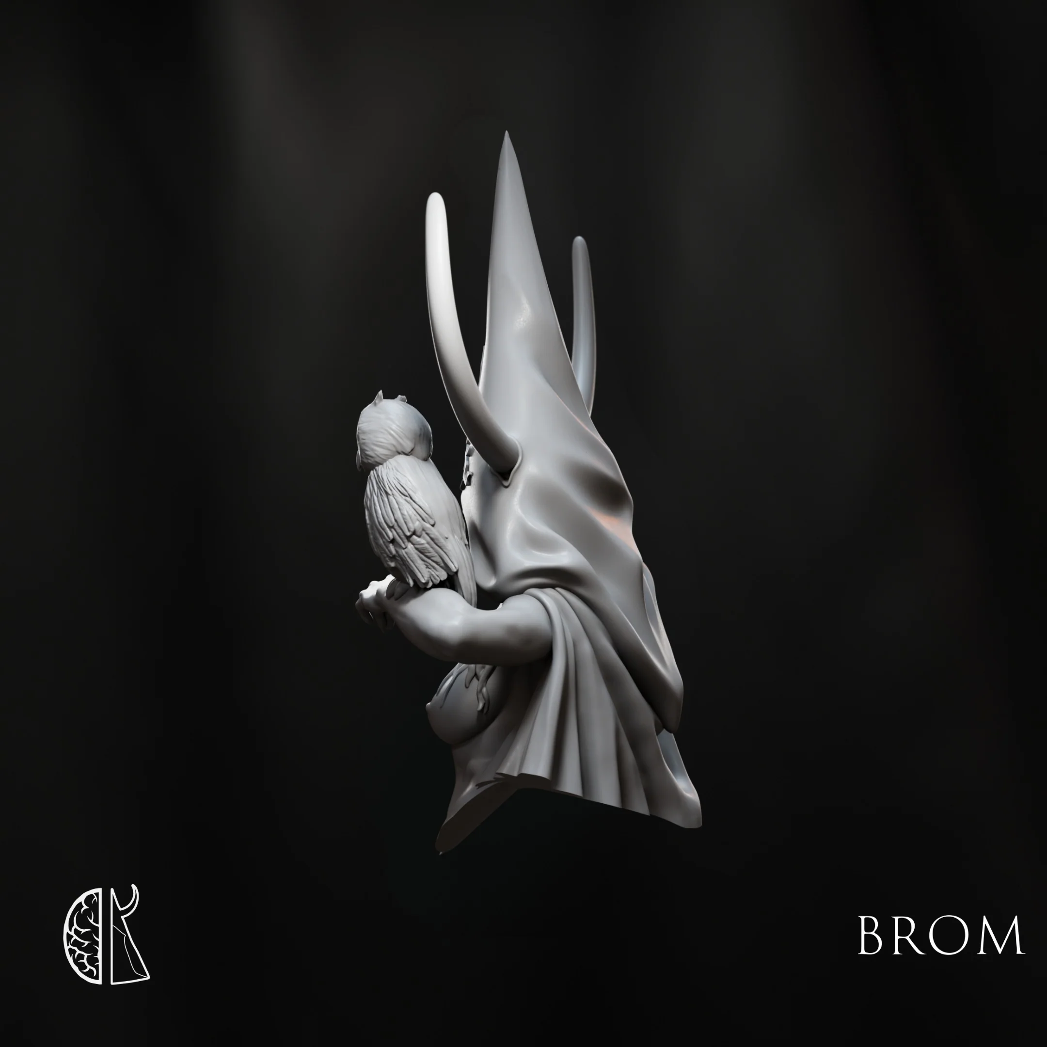 Brom: Witchhorn III Academic Bust - Image 4