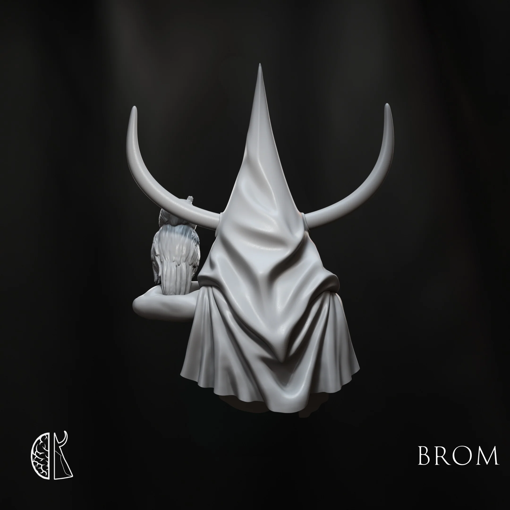 Brom: Witchhorn III Academic Bust - Image 5