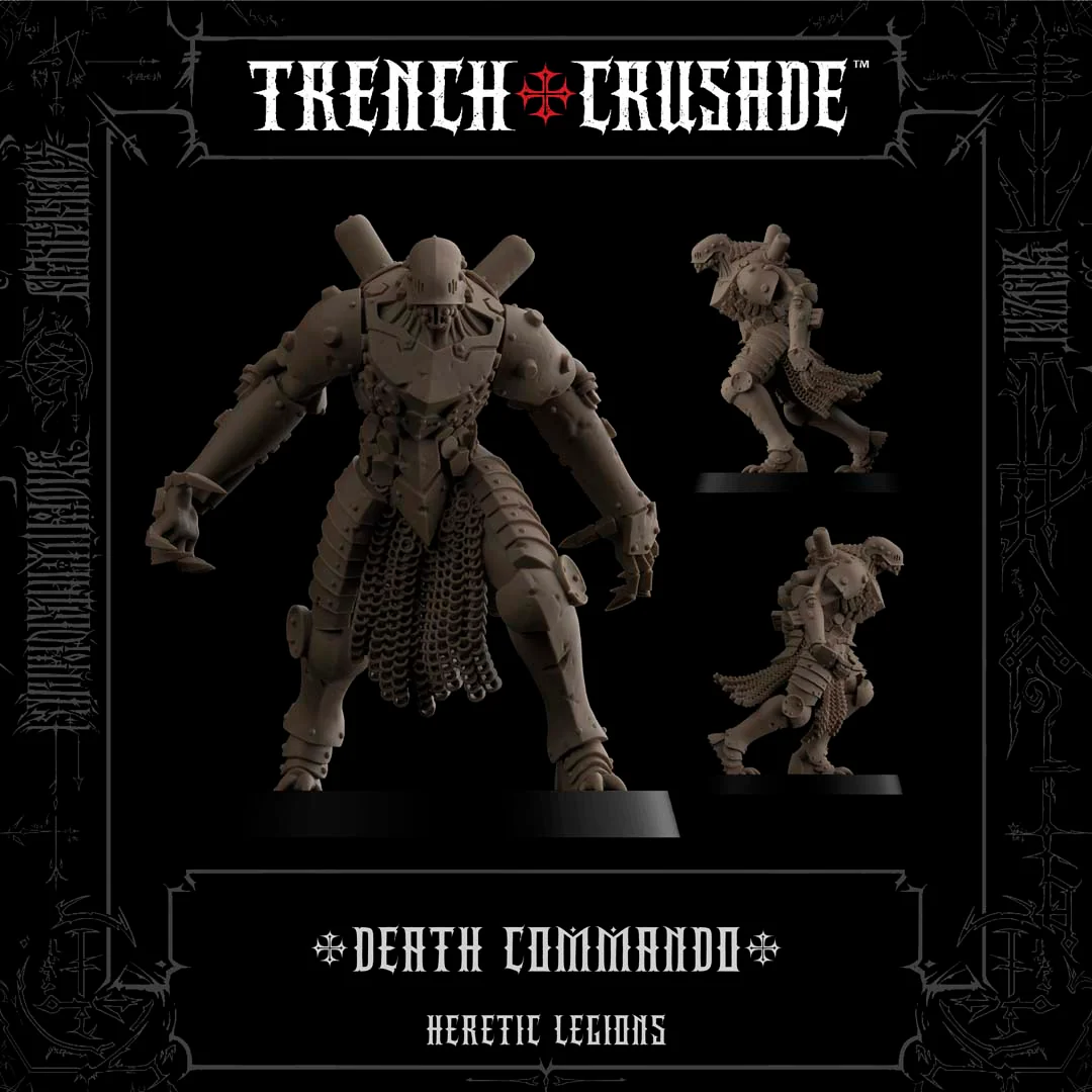 Heretic Legions Death Commando with Tartarus Claws - Image 3