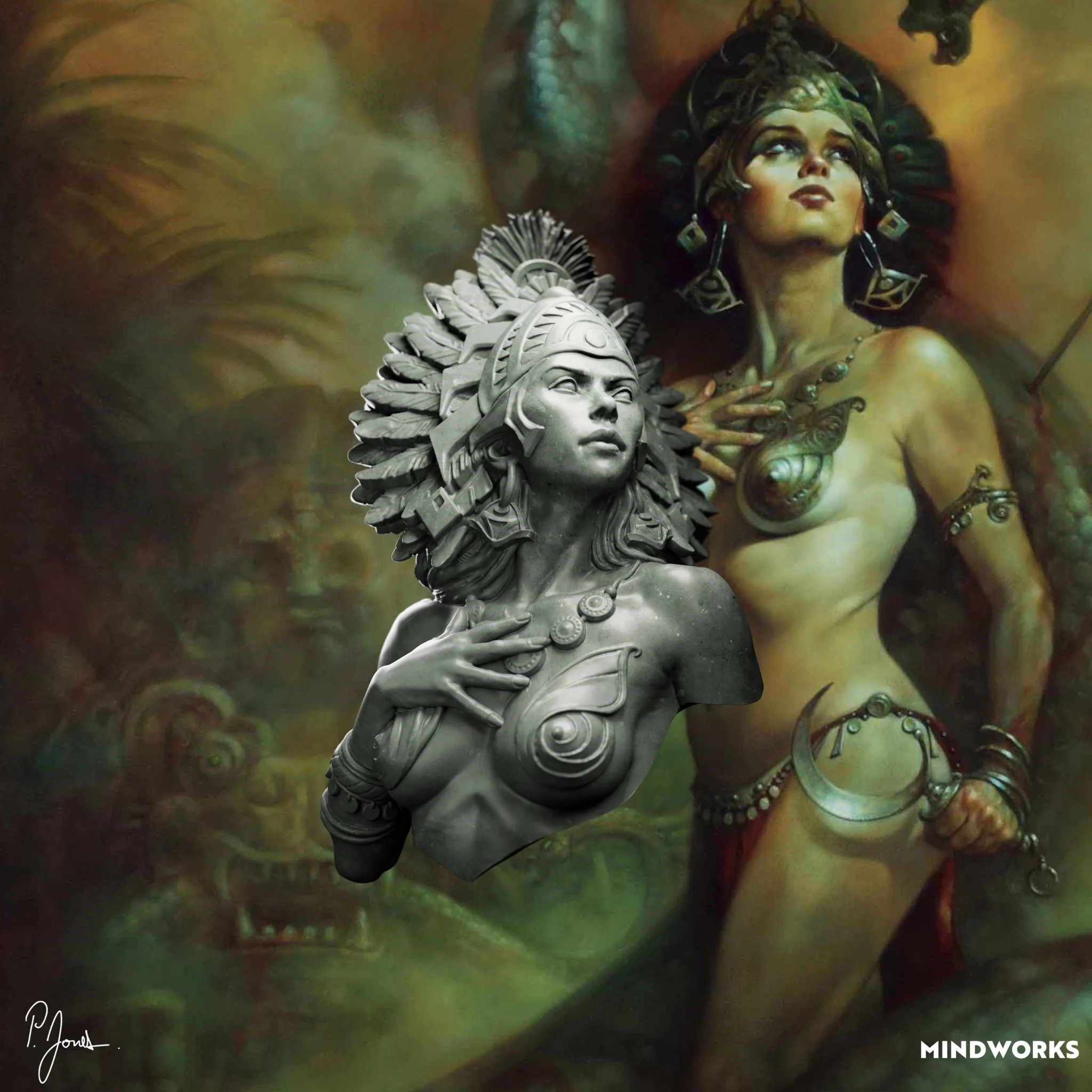 Patrick J. Jones: The Sacrifice Academy Bust - Image 3