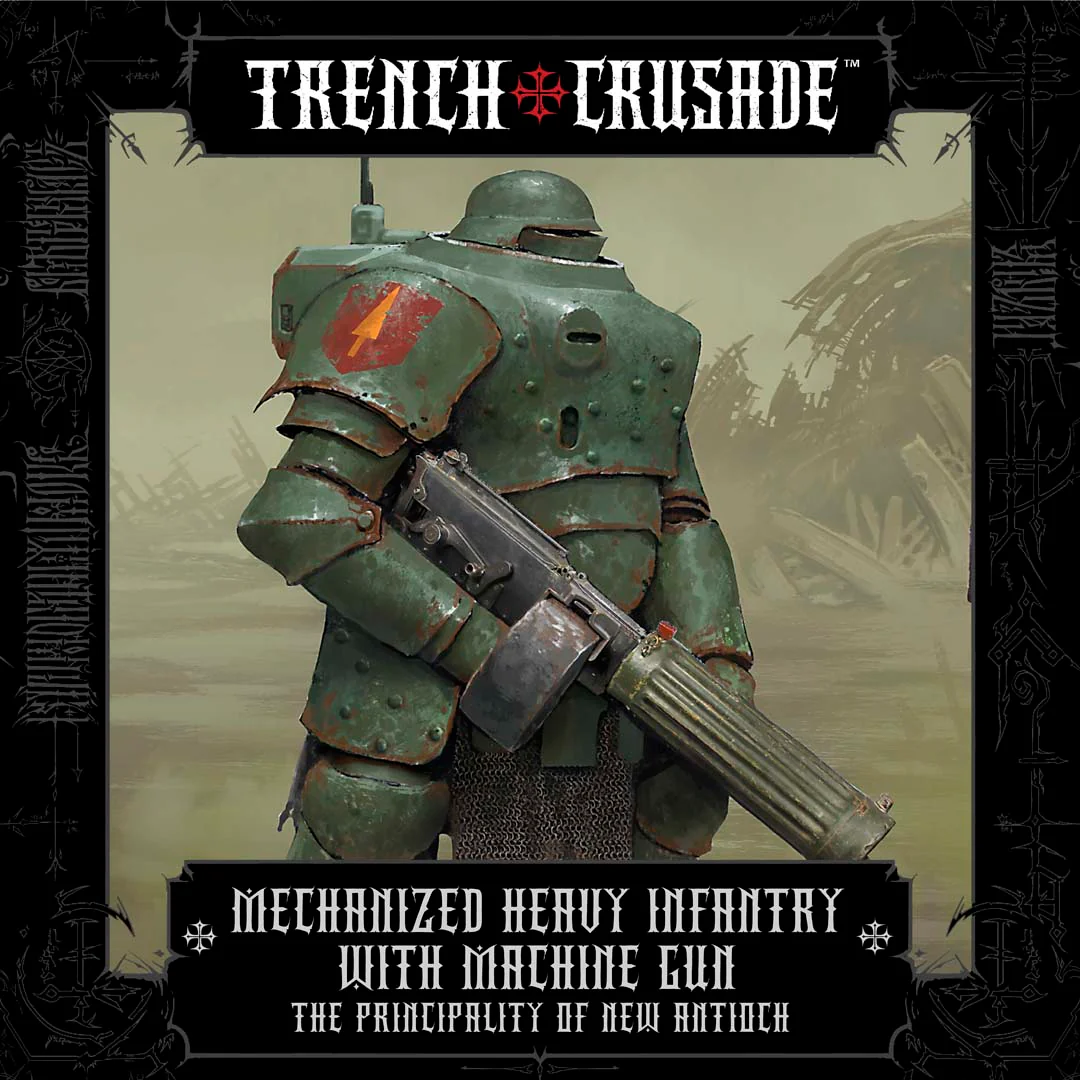 The Principality of New Antioch Mechanized Heavy Infantry with Machine Gun - Image 2