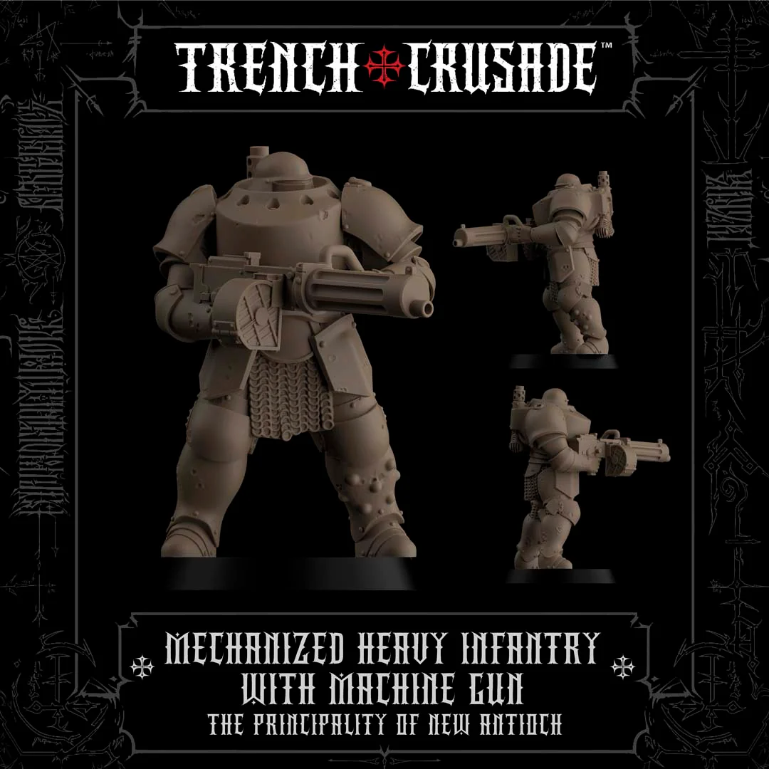 The Principality of New Antioch Mechanized Heavy Infantry with Machine Gun - Image 3