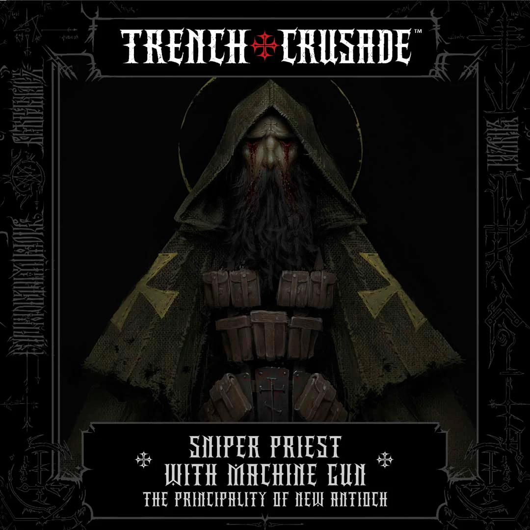The Principality of New Antioch Sniper Priest with Machine Gun - Image 2