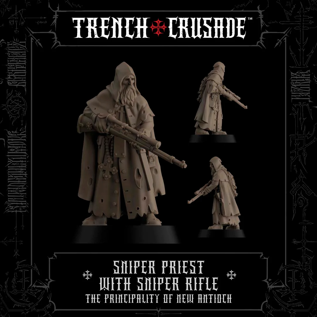 The Principality of New Antioch Sniper Priest with Sniper Rifle - Image 3